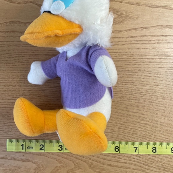 Vintage Disney Mickey's Christmas Carol Plush Scrooge McDuck 1984 Stuffed Animal - Picture 8 of 8